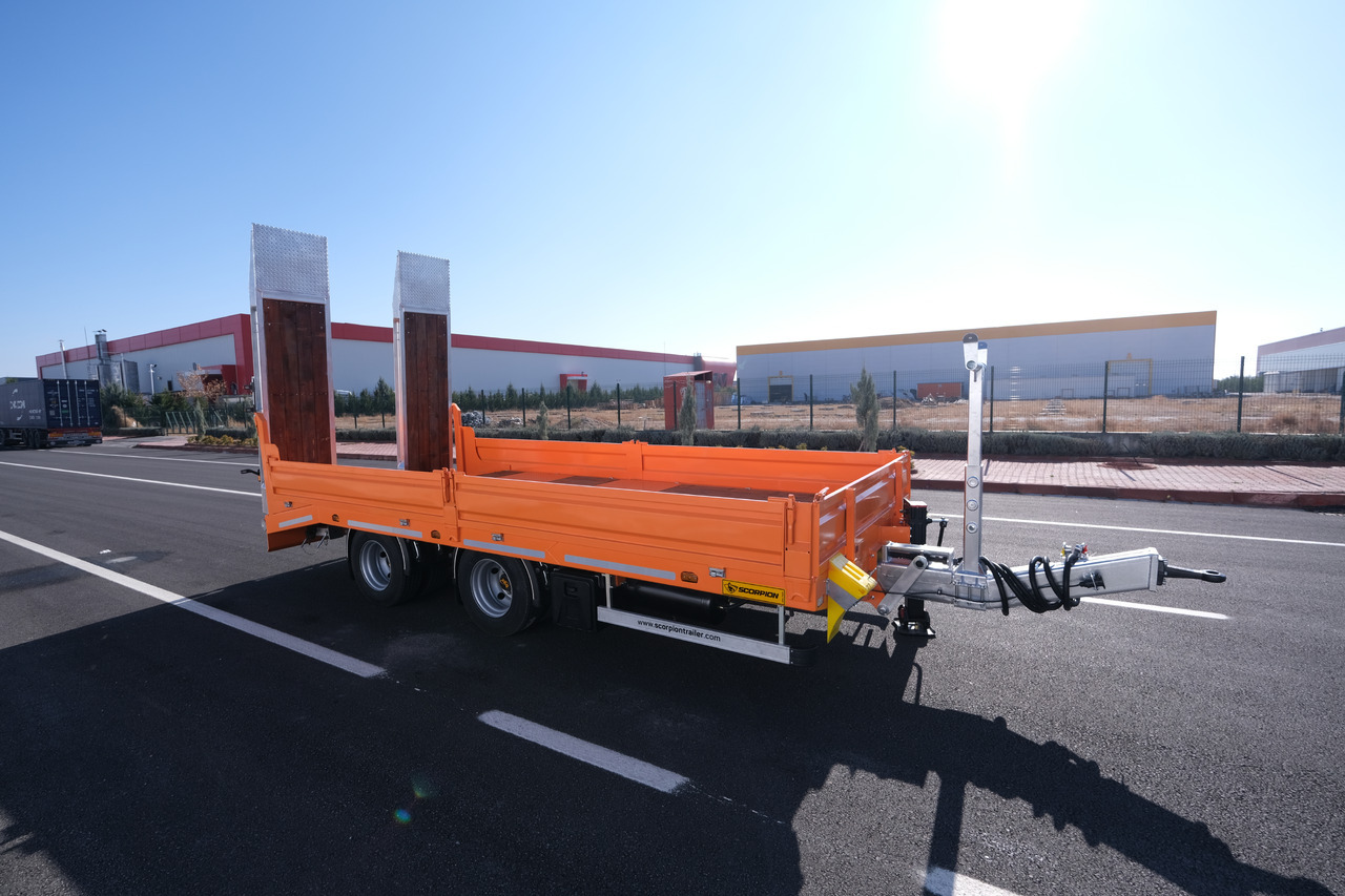 SCORPION 2 AXLE TANDEM TRAILER NEW (MANUFACTURER COMPANY) - Бордово ремарке/ Платформа: снимка 1 SCORPION 2 AXLE TANDEM TRAILER NEW (MANUFACTURER COMPANY) - Бордово ремарке/ Платформа: снимка 1