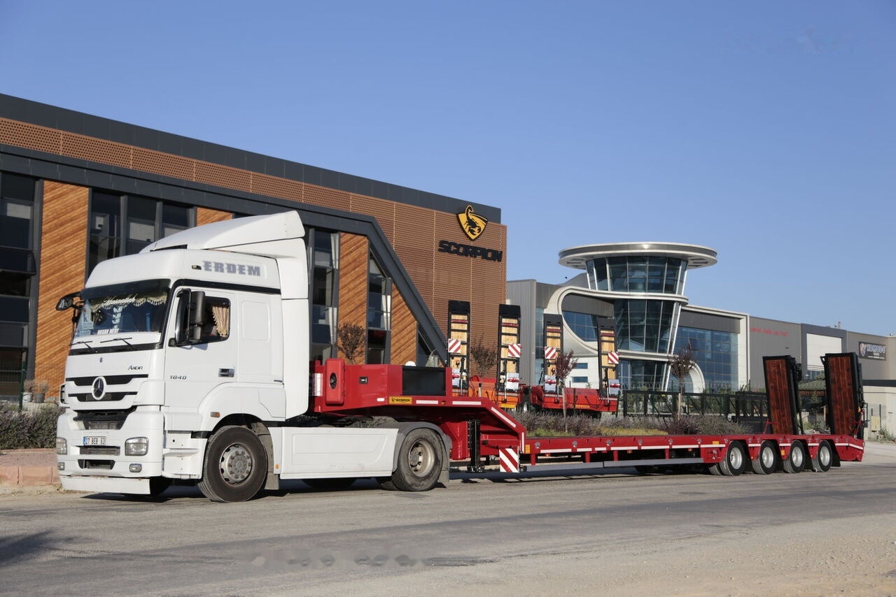 Scorpion Trailer 2024 NEW 4 AXLE (MANUFACTURER COMPANY) - Нискорамна площадка полуремарке: снимка 1 Scorpion Trailer 2024 NEW 4 AXLE (MANUFACTURER COMPANY) - Нискорамна площадка полуремарке: снимка 1