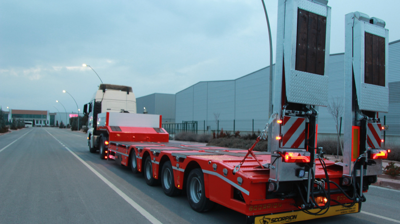 Scorpion Trailer NEW 4 AXLE LOWBED SEMI TRAILER (MANUFACTURER COMPANY) - Нискорамна площадка полуремарке: снимка 4 Scorpion Trailer NEW 4 AXLE LOWBED SEMI TRAILER (MANUFACTURER COMPANY) - Нискорамна площадка полуремарке: снимка 4