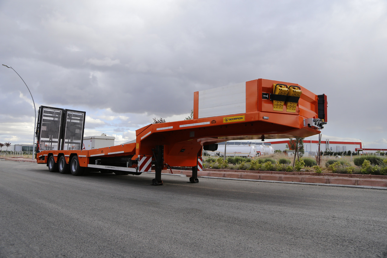 Scorpion Trailer SCORPION TRAILER 3 AXLE LOWBED SEMI TRAILER (CUSTOMIZED) - Нискорамна площадка полуремарке: снимка 1 Scorpion Trailer SCORPION TRAILER 3 AXLE LOWBED SEMI TRAILER (CUSTOMIZED) - Нискорамна площадка полуремарке: снимка 1
