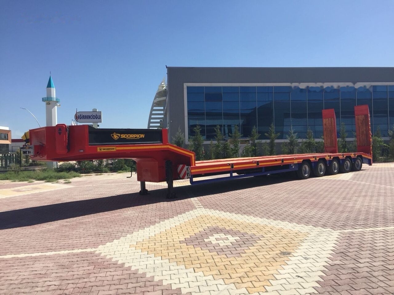 Scorpion Trailer SCORPION TRAILER NEW 5 AXLE LOWBED SEMI TRAILER (MANUFACTURER COMPANY) - Нискорамна площадка полуремарке: снимка 2 Scorpion Trailer SCORPION TRAILER NEW 5 AXLE LOWBED SEMI TRAILER (MANUFACTURER COMPANY) - Нискорамна площадка полуремарке: снимка 2