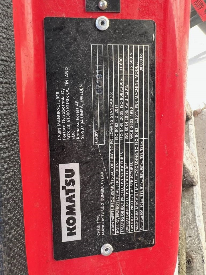 Кабина за Горска техника Komatsu C3001 571911 Hytt: снимка 8