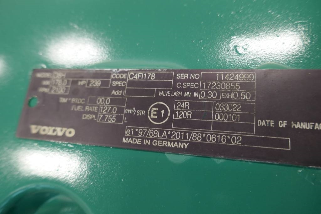 Volvo D8H nyrenoverad - Двигател за Строителна техника: снимка 3 Volvo D8H nyrenoverad - Двигател за Строителна техника: снимка 3