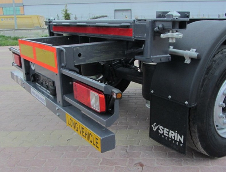 SERIN Telescopik Container Carrier Semi Trailer 1x20'/2x20'/1x30'/1x40'/1x45' - Контейнеровоз/ Сменна каросерия полуремарке: снимка 5 SERIN Telescopik Container Carrier Semi Trailer 1x20'/2x20'/1x30'/1x40'/1x45' - Контейнеровоз/ Сменна каросерия полуремарке: снимка 5