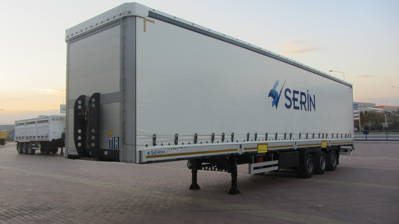 SERIN Tenteli Optima Curtainsider Semi Trailer - Брезентово полуремарке: снимка 1 SERIN Tenteli Optima Curtainsider Semi Trailer - Брезентово полуремарке: снимка 1