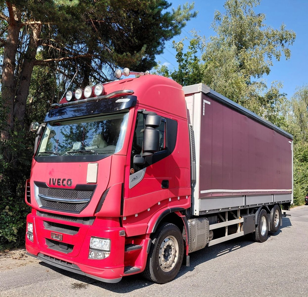 Iveco 260S42 Stralis, 6x2, Retarder, Euro 6, 7.80m box - Камион с брезент: снимка 3 Iveco 260S42 Stralis, 6x2, Retarder, Euro 6, 7.80m box - Камион с брезент: снимка 3