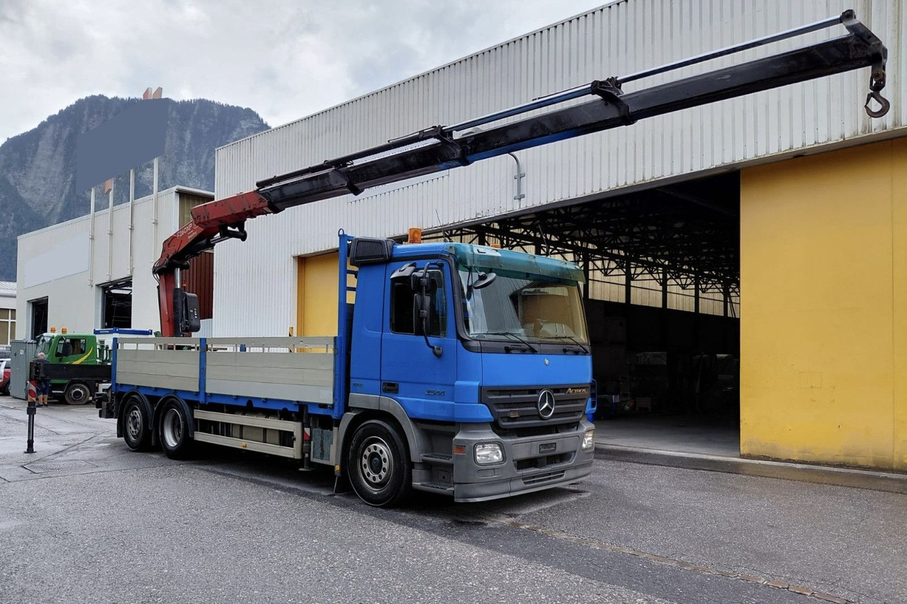 Mercedes-Benz Actros 2544 6x2, E5, EPS, Fassi F260XP, Retarder - Камион с кран: снимка 2 Mercedes-Benz Actros 2544 6x2, E5, EPS, Fassi F260XP, Retarder - Камион с кран: снимка 2