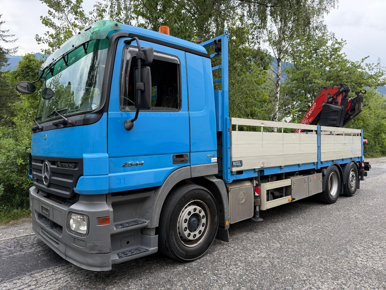 Mercedes-Benz Actros 2544 6x2, E5, EPS, Fassi F260XP, Retarder - Камион с кран: снимка 5 Mercedes-Benz Actros 2544 6x2, E5, EPS, Fassi F260XP, Retarder - Камион с кран: снимка 5