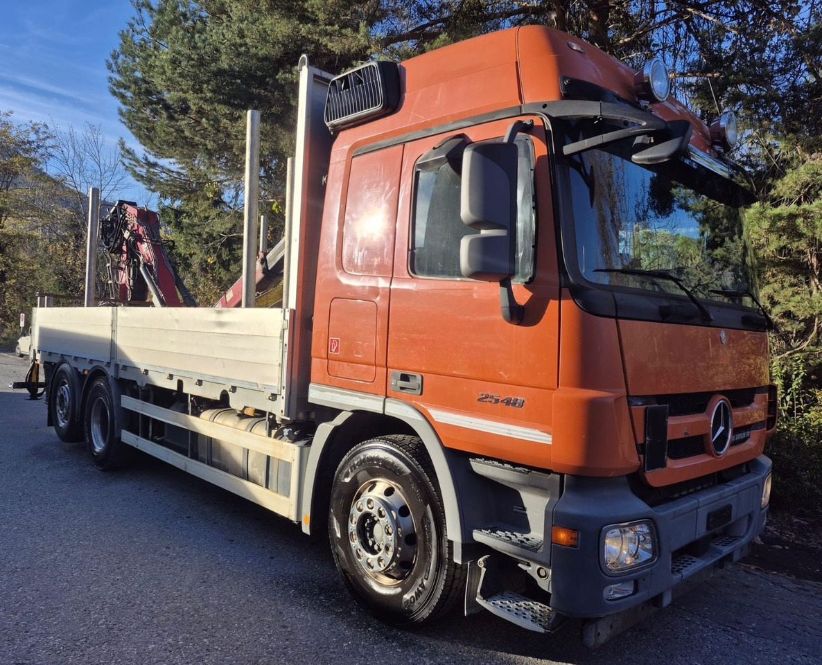 Mercedes-Benz Actros 2548 6x2,E5,MP3,EPS, Penz 25R9,50 Greifer - Камион с кран: снимка 1 Mercedes-Benz Actros 2548 6x2,E5,MP3,EPS, Penz 25R9,50 Greifer - Камион с кран: снимка 1