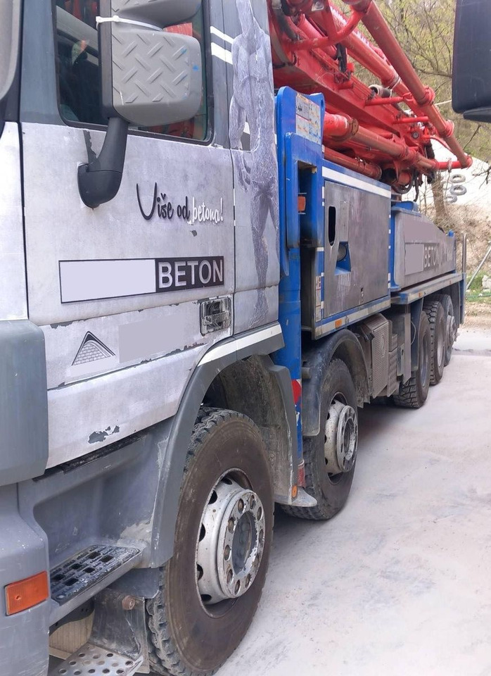Mercedes-Benz Actros 4448 10x4, E5, MP-3, Putzmeister M46-5 - Бетон помпа: снимка 2 Mercedes-Benz Actros 4448 10x4, E5, MP-3, Putzmeister M46-5 - Бетон помпа: снимка 2