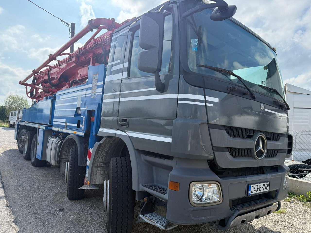 Mercedes-Benz Actros 4448 10x4, E5, MP-3, Putzmeister M46-5 - Бетон помпа: снимка 2 Mercedes-Benz Actros 4448 10x4, E5, MP-3, Putzmeister M46-5 - Бетон помпа: снимка 2