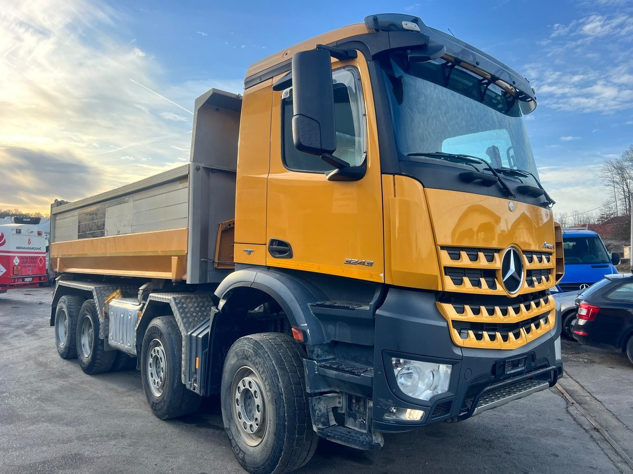 Mercedes-Benz Arocs 3243 8x4, E6, Trösch Kipper - Самосвал камион: снимка 1 Mercedes-Benz Arocs 3243 8x4, E6, Trösch Kipper - Самосвал камион: снимка 1