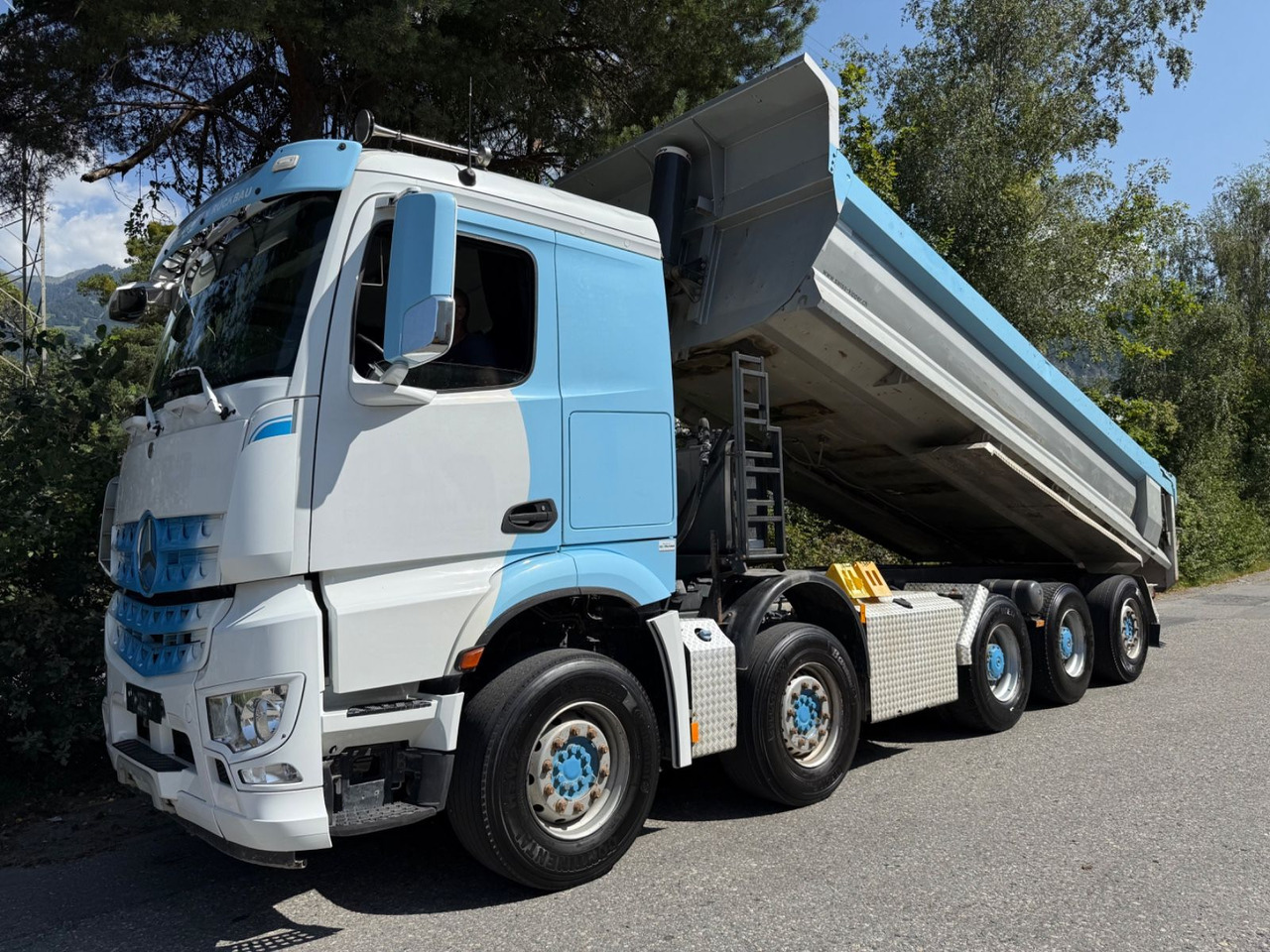 Mercedes-Benz Arocs 4451 10x4, E6, Swiss Kipper, Dumper - Самосвал камион: снимка 1 Mercedes-Benz Arocs 4451 10x4, E6, Swiss Kipper, Dumper - Самосвал камион: снимка 1
