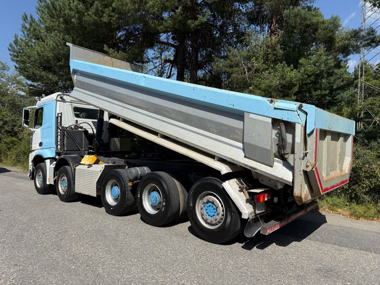 Mercedes-Benz Arocs 4451 10x4, E6, Swiss Kipper, Dumper - Самосвал камион: снимка 5 Mercedes-Benz Arocs 4451 10x4, E6, Swiss Kipper, Dumper - Самосвал камион: снимка 5