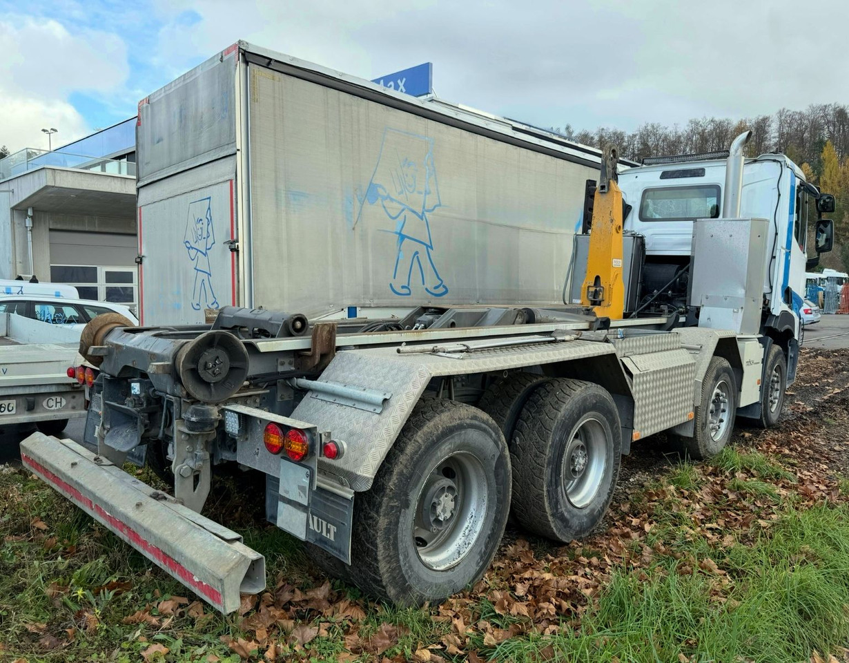 Renault C460 8x4, E6, Abroll Troesch, Retarder Unfall - Мултилифт с кука камион: снимка 5 Renault C460 8x4, E6, Abroll Troesch, Retarder Unfall - Мултилифт с кука камион: снимка 5