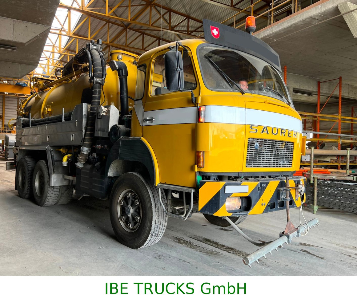 Saurer 5 DF 6x4, Kaiser - Каналопочистваща машина: снимка 1 Saurer 5 DF 6x4, Kaiser - Каналопочистваща машина: снимка 1