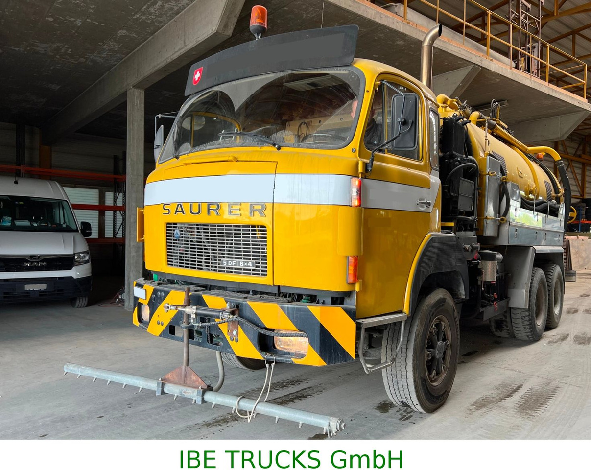 Saurer 5 DF 6x4, Kaiser - Каналопочистваща машина: снимка 2 Saurer 5 DF 6x4, Kaiser - Каналопочистваща машина: снимка 2
