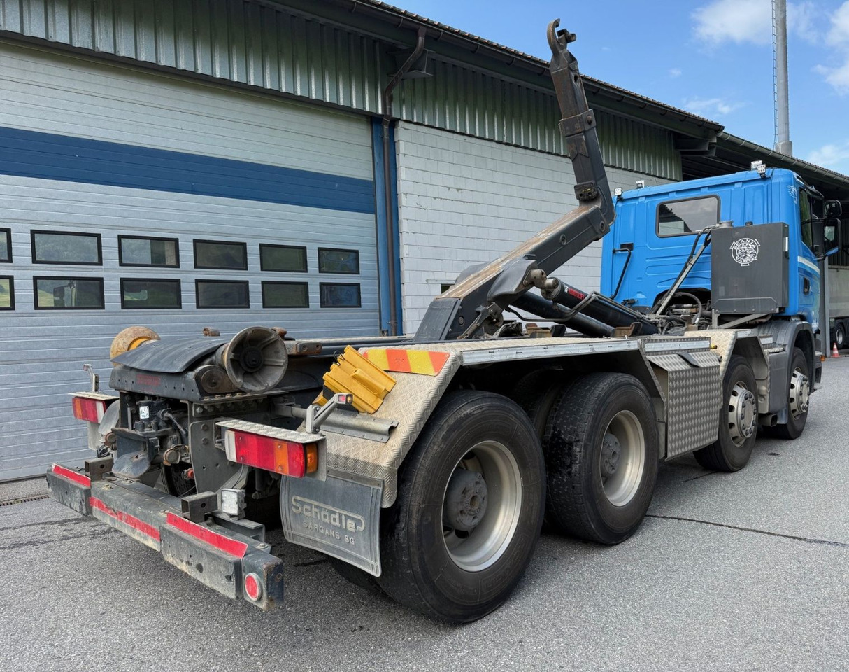 Scania G490 CB 8x4, E6, Retarder, Hiab Multilift 21ton - Мултилифт с кука камион: снимка 4 Scania G490 CB 8x4, E6, Retarder, Hiab Multilift 21ton - Мултилифт с кука камион: снимка 4