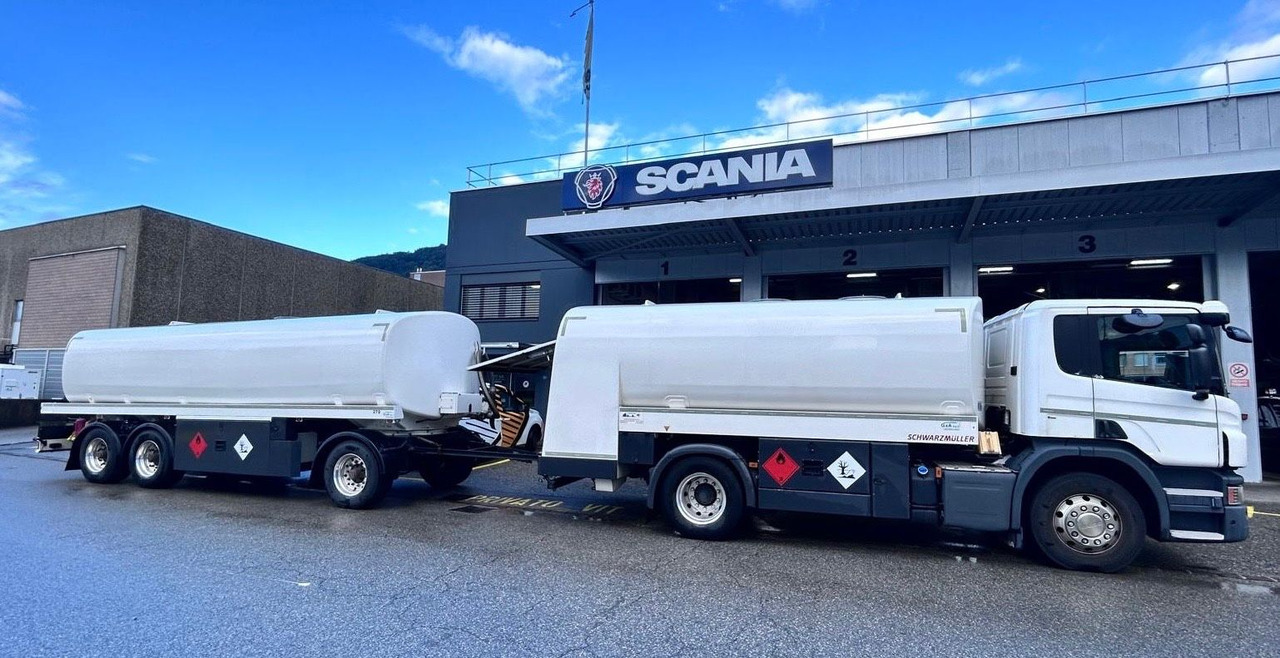 Scania P450 LB 4x2, ADR, Schwarzmueller Anhaenger Fuel - Камион цистерна: снимка 2 Scania P450 LB 4x2, ADR, Schwarzmueller Anhaenger Fuel - Камион цистерна: снимка 2