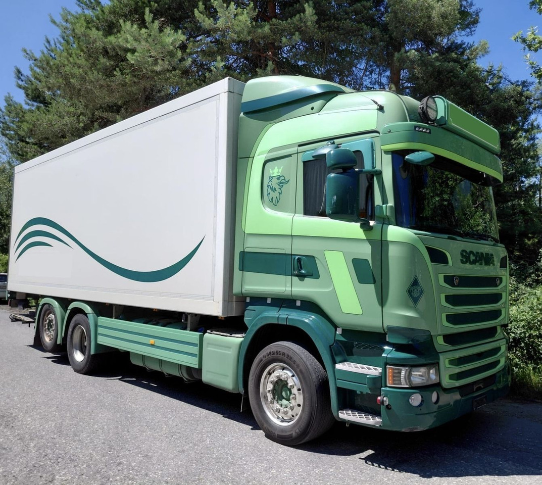 Scania R450 6x2, E6, Thermo King UT 1200, Ladebordwand - Рефрижератор камион: снимка 4 Scania R450 6x2, E6, Thermo King UT 1200, Ladebordwand - Рефрижератор камион: снимка 4
