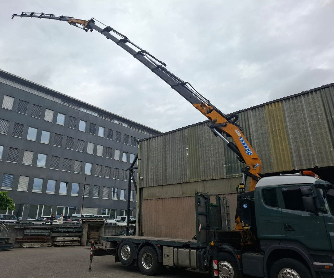 Scania R500 V8 8x2, E5, Effer 585 6S + Flyjib + winch - Камион с кран: снимка 3 Scania R500 V8 8x2, E5, Effer 585 6S + Flyjib + winch - Камион с кран: снимка 3