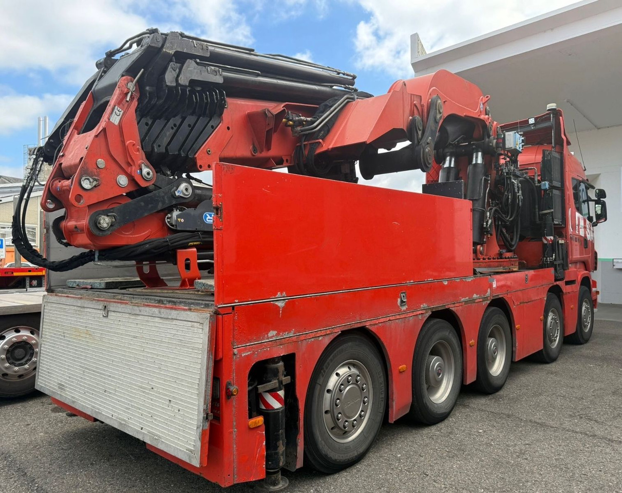 Scania R500 V8 LB10x4, E5, Effer 1750 8S, FLYJIB, 44m - Камион с кран: снимка 5 Scania R500 V8 LB10x4, E5, Effer 1750 8S, FLYJIB, 44m - Камион с кран: снимка 5