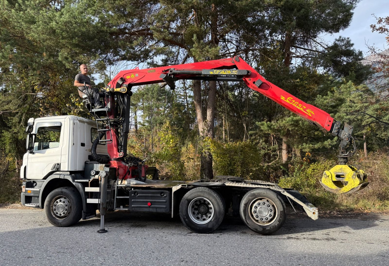 Scania P380 LB 6x2,E4,Palfinger Epsilon E165Z Plus,Kran - Влекач: снимка 5 Scania P380 LB 6x2,E4,Palfinger Epsilon E165Z Plus,Kran - Влекач: снимка 5