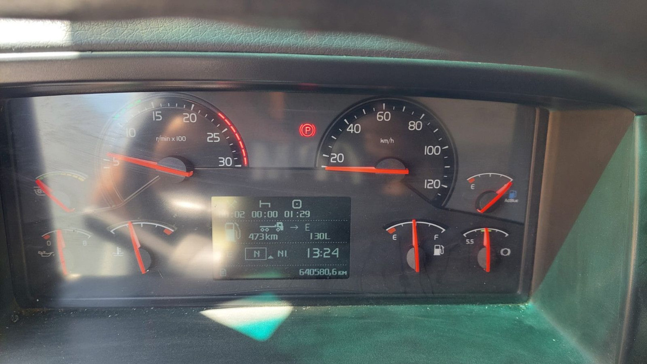 Влекач Volvo FMX500 6x4T, E5, Kipphydraulik: снимка 8