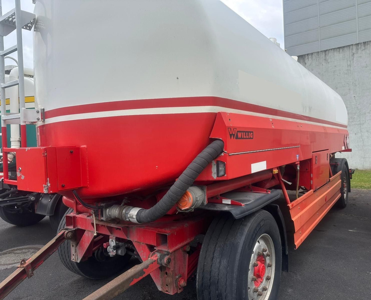 Willig 2 ANH 21.0, ADR, Benzin/Diesel, 19950Lite - Ремарке цистерна: снимка 1 Willig 2 ANH 21.0, ADR, Benzin/Diesel, 19950Lite - Ремарке цистерна: снимка 1