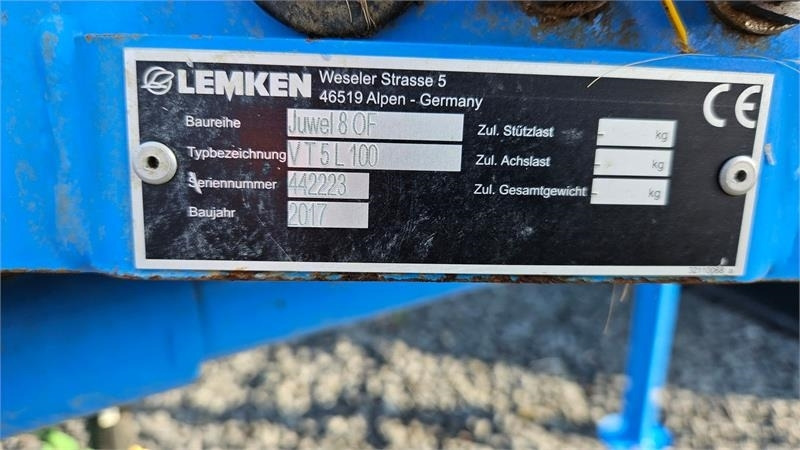 Lemken Juwel 8M Juwel 8 OF  - Плуг: снимка 4 Lemken Juwel 8M Juwel 8 OF  - Плуг: снимка 4