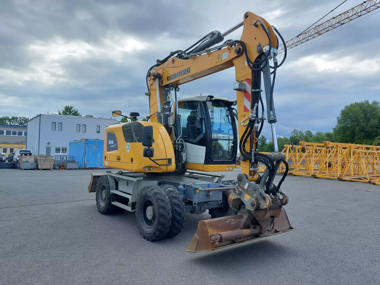 2015 Liebherr A 914 Compact - Колесен багер: снимка 2 2015 Liebherr A 914 Compact - Колесен багер: снимка 2