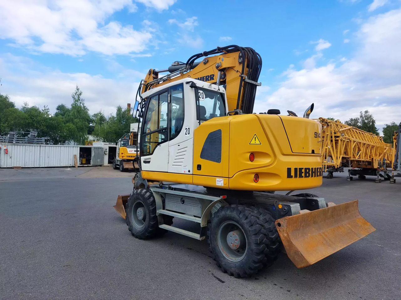 2015 Liebherr A 914 Compact - Колесен багер: снимка 4 2015 Liebherr A 914 Compact - Колесен багер: снимка 4
