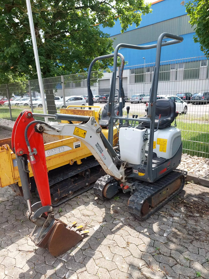 2015 Wacker Neuson 803RD - Мини багер: снимка 1 2015 Wacker Neuson 803RD - Мини багер: снимка 1