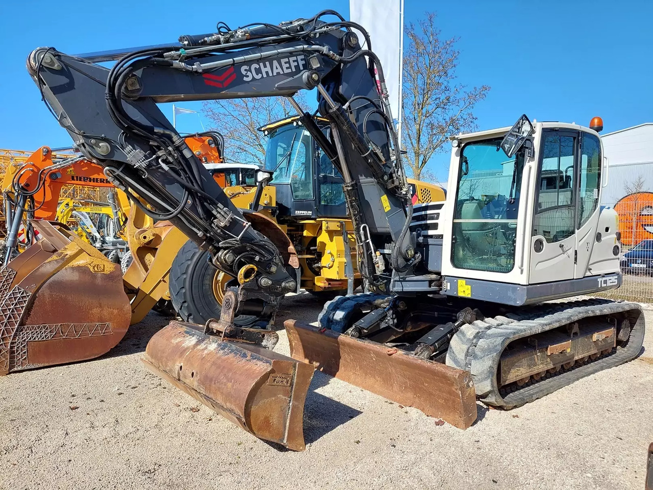 2017 Terex TC 125 - Мини багер: снимка 1 2017 Terex TC 125 - Мини багер: снимка 1