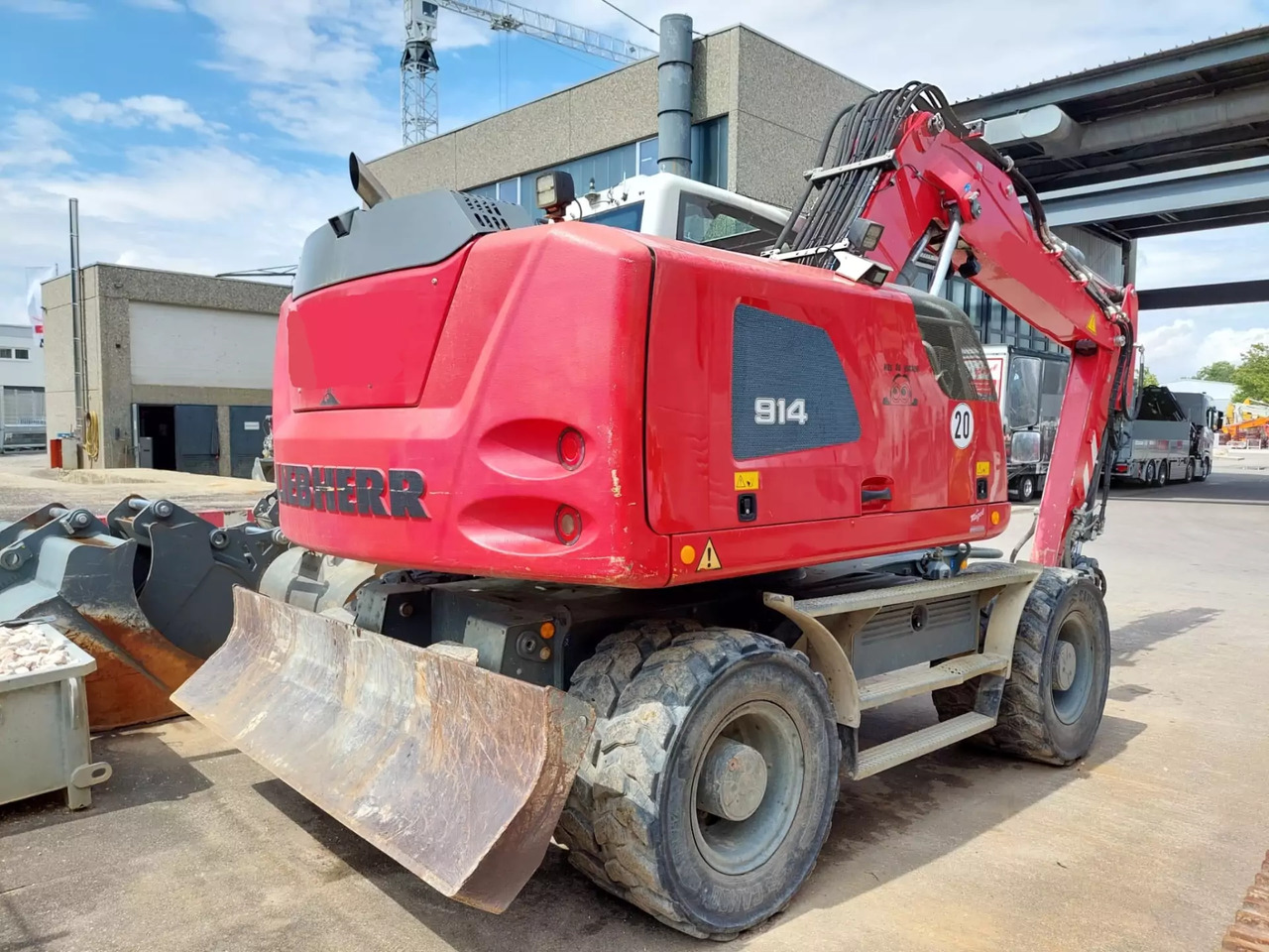 2018 Liebherr A 914Litronic - Колесен багер: снимка 3 2018 Liebherr A 914Litronic - Колесен багер: снимка 3