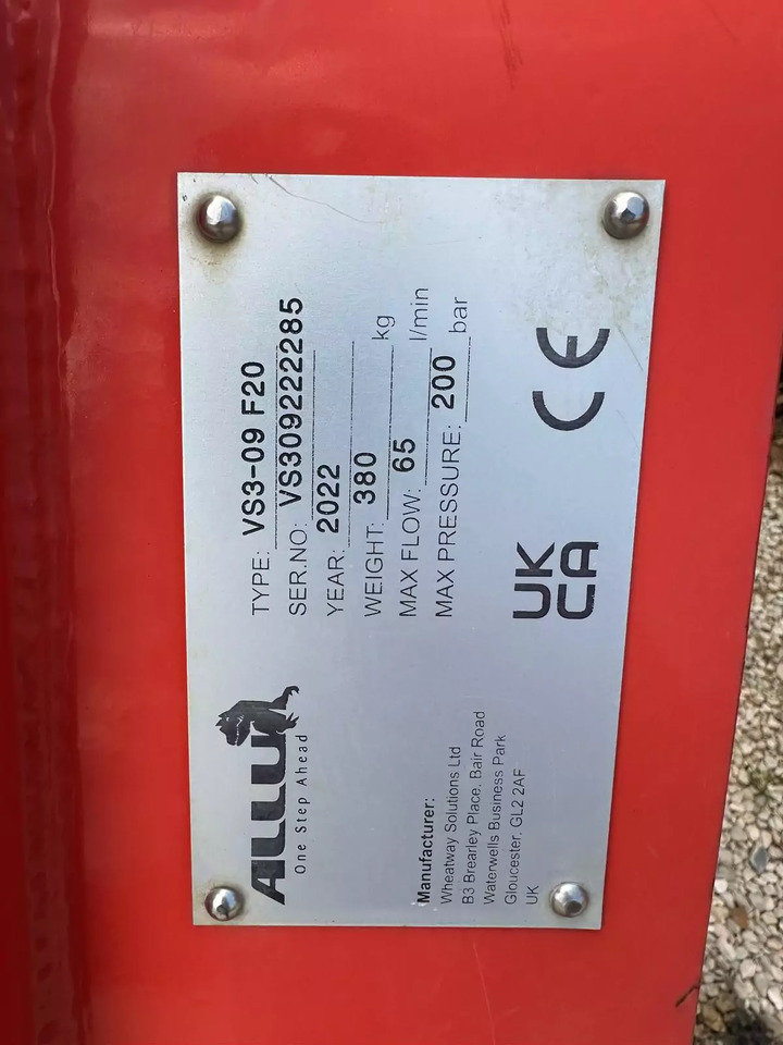 2022 Allu VS 3-09 - Кофа за Строителна техника: снимка 3 2022 Allu VS 3-09 - Кофа за Строителна техника: снимка 3