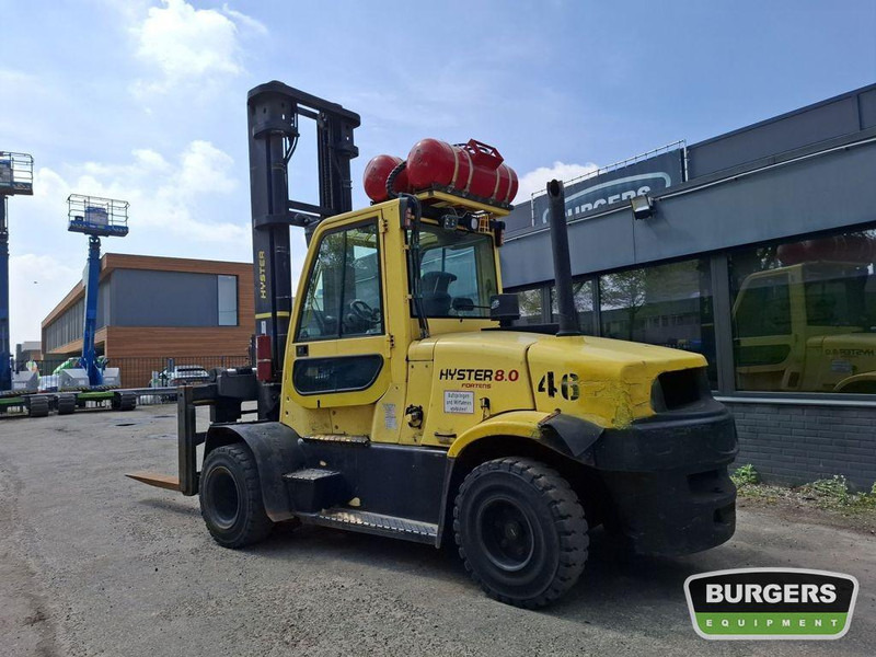 Hyster H8.0FT-9 - Газокар: снимка 4 Hyster H8.0FT-9 - Газокар: снимка 4