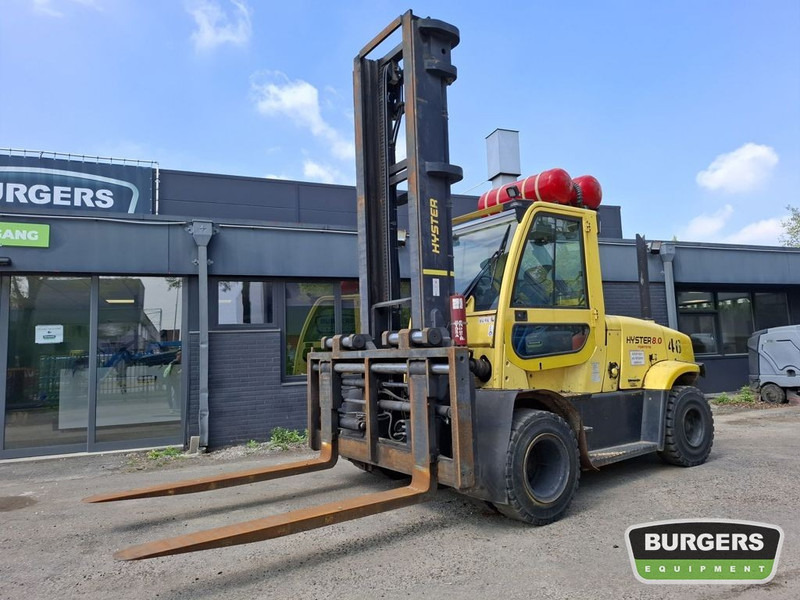 Hyster H8.0FT-9 - Газокар: снимка 1 Hyster H8.0FT-9 - Газокар: снимка 1