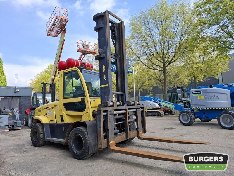 Hyster H8.0FT-9 - Газокар: снимка 2 Hyster H8.0FT-9 - Газокар: снимка 2