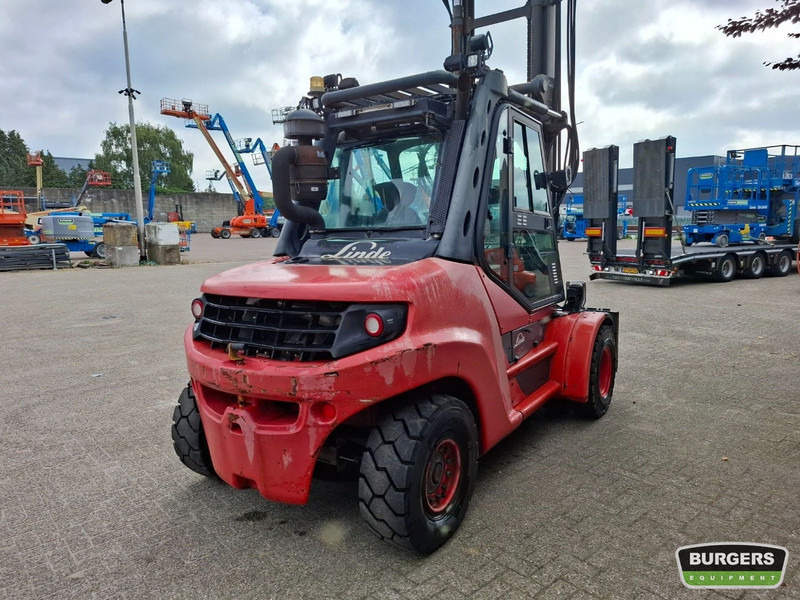 Linde H80D - Дизелов мотокар: снимка 3 Linde H80D - Дизелов мотокар: снимка 3