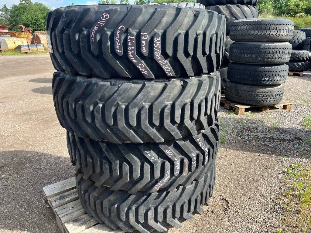 Alliance 315/80-22,5 till Liebherr A 918 - Гума за Строителна техника: снимка 1 Alliance 315/80-22,5 till Liebherr A 918 - Гума за Строителна техника: снимка 1