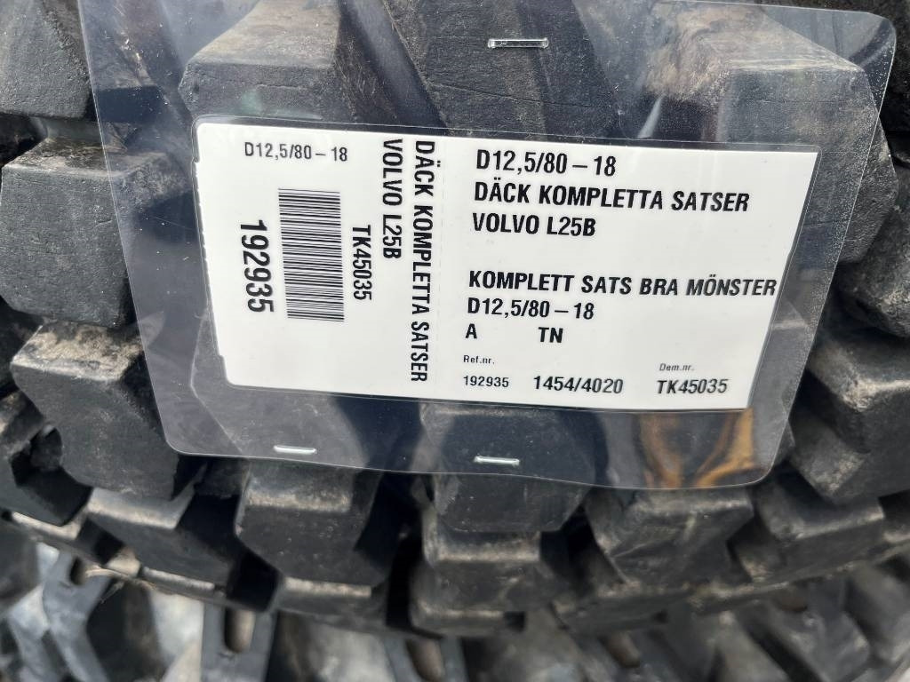 BKT 12,5/80-18 till Volvo L20 L25 - Гума за Строителна техника: снимка 2 BKT 12,5/80-18 till Volvo L20 L25 - Гума за Строителна техника: снимка 2