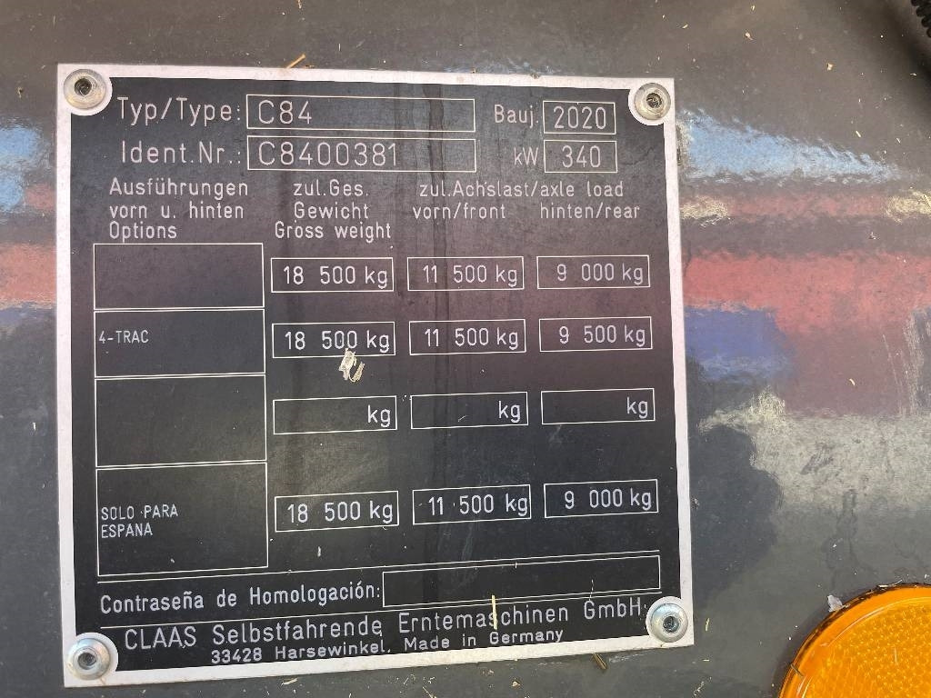 Claas Lexion 6800 Dismantled: only spare parts - Зърнокомбайн: снимка 5 Claas Lexion 6800 Dismantled: only spare parts - Зърнокомбайн: снимка 5