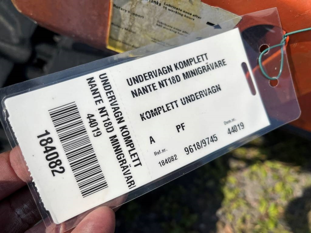 Nante NT 18 DR - Мини багер: снимка 3 Nante NT 18 DR - Мини багер: снимка 3