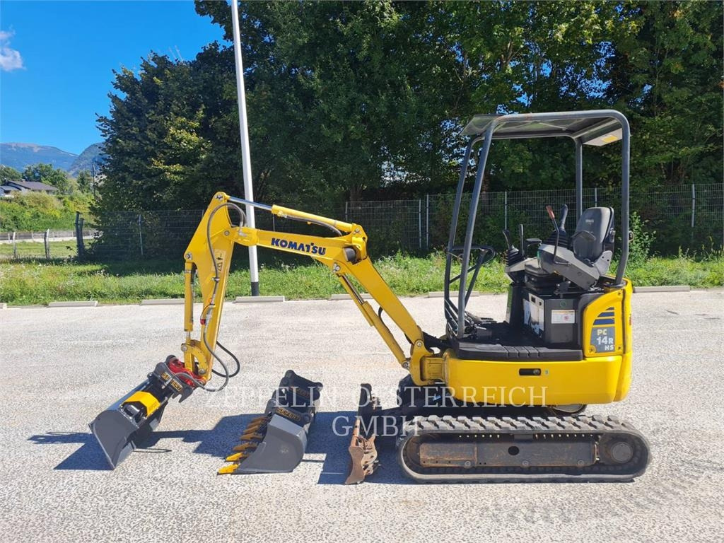 Komatsu PC14R HS - Верижен багер: снимка 1 Komatsu PC14R HS - Верижен багер: снимка 1