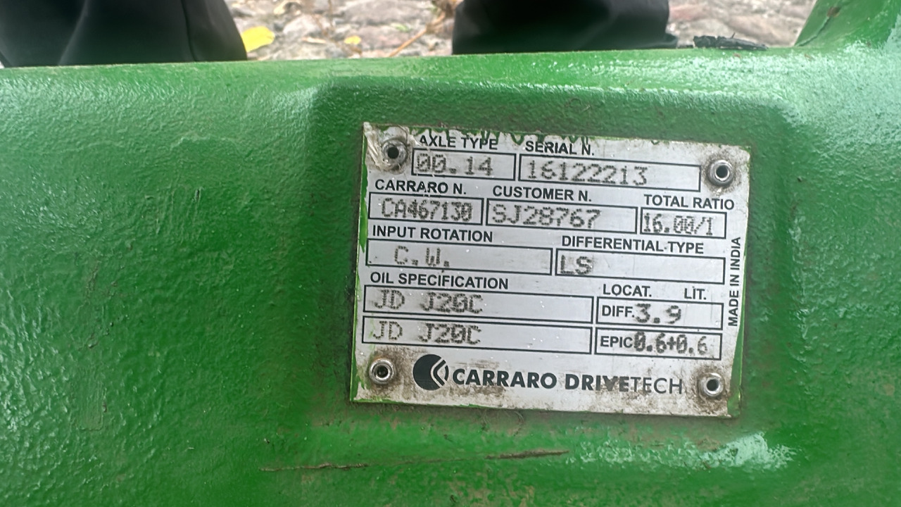 Belka mostu john deere carraro wkład mostu zwolnica - Ходов редуктор за Селскостопанска техника: снимка 2 Belka mostu john deere carraro wkład mostu zwolnica - Ходов редуктор за Селскостопанска техника: снимка 2