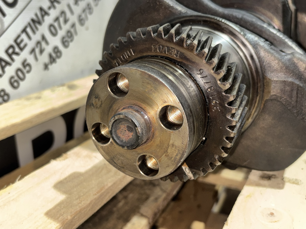 Case 5130 5140 5150 Maxxum 5140 Cummins 6BT Wał Korbowy J908032 J929037 J918324 - Колянов вал за Селскостопанска техника: снимка 5 Case 5130 5140 5150 Maxxum 5140 Cummins 6BT Wał Korbowy J908032 J929037 J918324 - Колянов вал за Селскостопанска техника: снимка 5