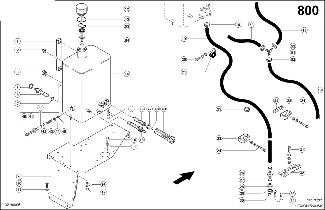 Claas Lexion 560 ZBIORNIK HYDRAULIKI 0007719641 (Zbiornik hydrauliki) - Хидравличен резервоар за Зърнокомбайн: снимка 1 Claas Lexion 560 ZBIORNIK HYDRAULIKI 0007719641 (Zbiornik hydrauliki) - Хидравличен резервоар за Зърнокомбайн: снимка 1