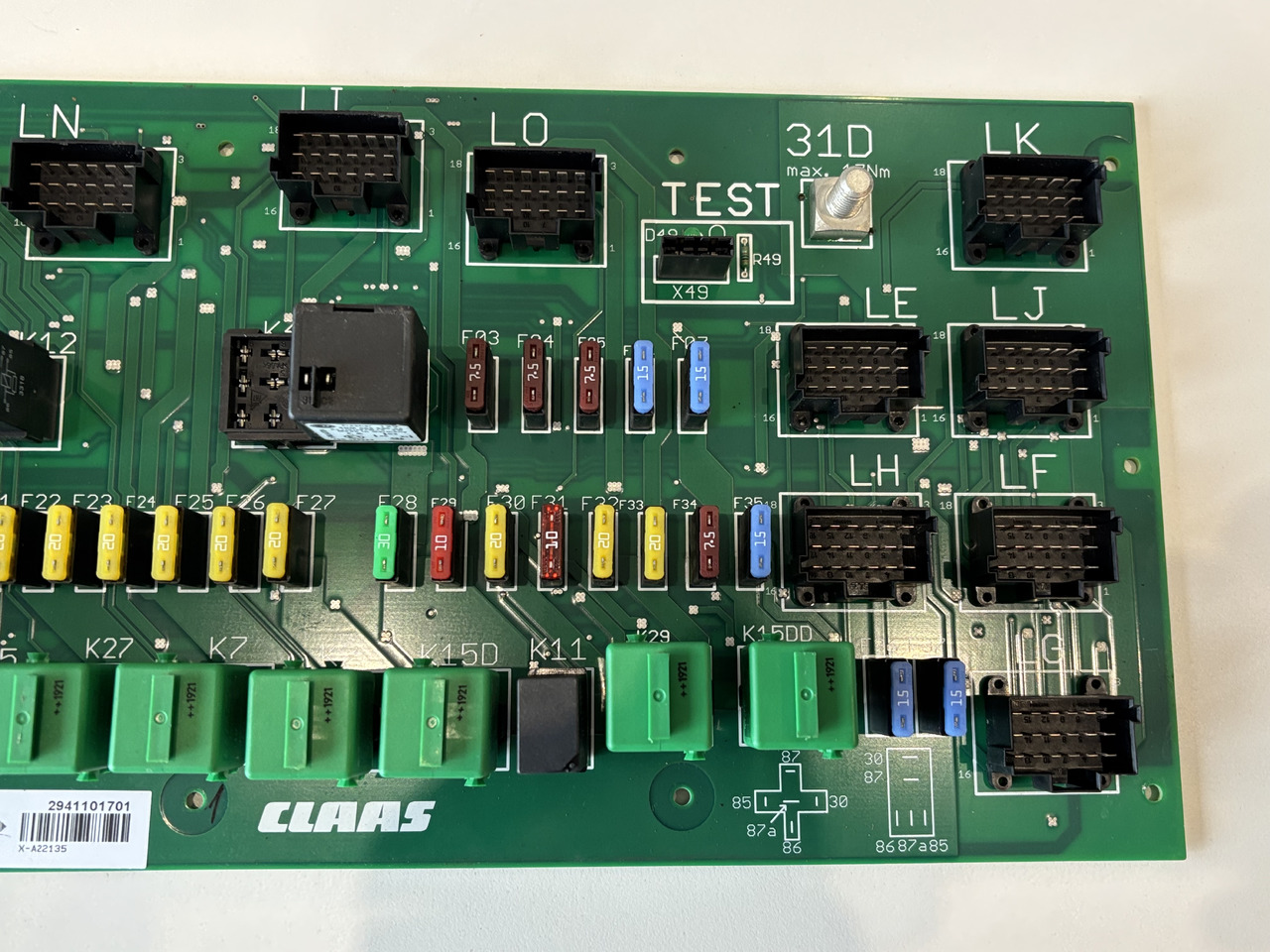 Claas Lexion 620 630 640 670 740 760 780 Centrala Elektryczna 0000173141 00 0017 314 1 NOWA - Блок за управление за Селскостопанска техника: снимка 5 Claas Lexion 620 630 640 670 740 760 780 Centrala Elektryczna 0000173141 00 0017 314 1 NOWA - Блок за управление за Селскостопанска техника: снимка 5