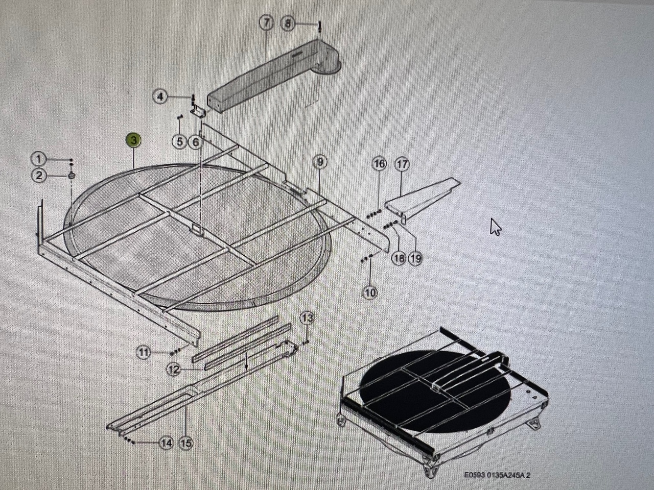 Claas Lexion Tkanina druciana Kosz chłodnicy 0007918971 - Радиатор за Селскостопанска техника: снимка 1 Claas Lexion Tkanina druciana Kosz chłodnicy 0007918971 - Радиатор за Селскостопанска техника: снимка 1